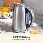 Cuisinart PerfecTemp 1.7L Electric Kettle - In use