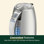 Cuisinart PerfecTemp 1.7L Electric Kettle - Packaging