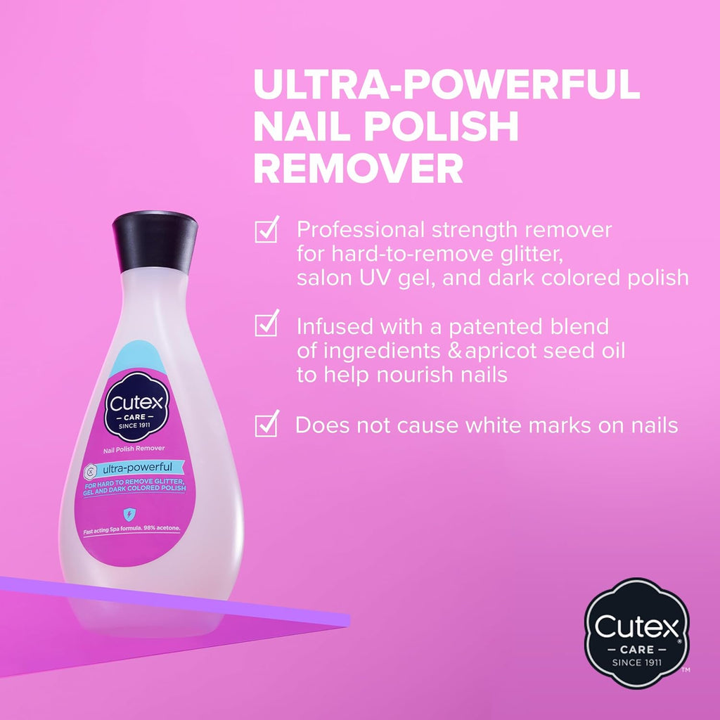 Cutex Gel Nail Polish Remover 6.76oz - Detail view
