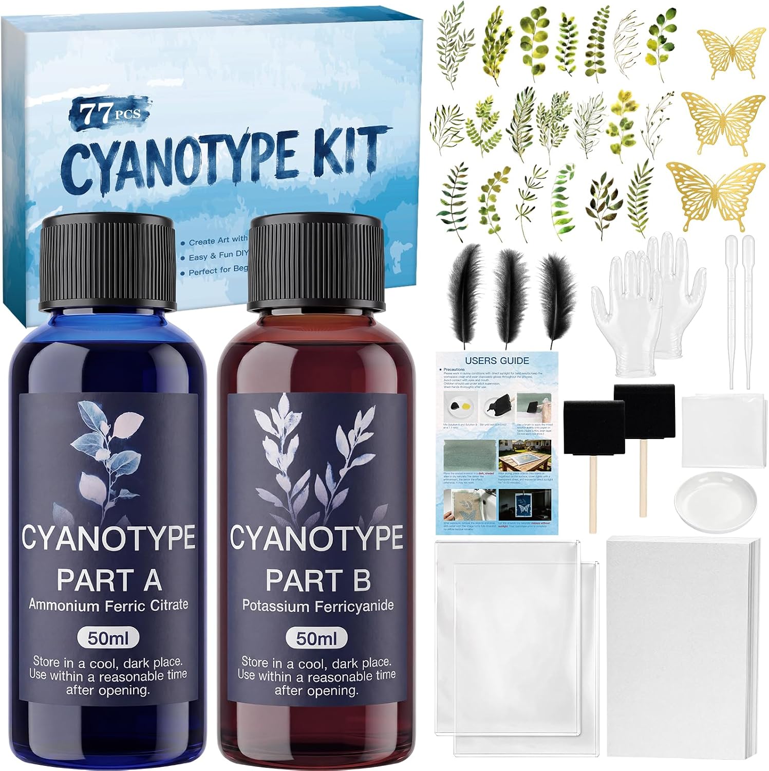 Witoror Cyanotype Sun Printing Kit