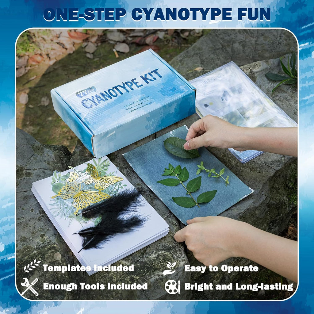 Witoror Cyanotype Sun Printing Kit - Detail view