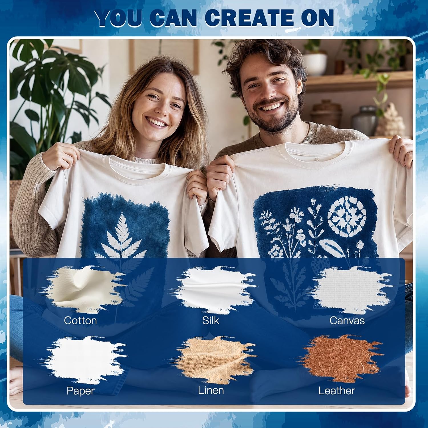 Witoror Cyanotype Sun Printing Kit - Size reference