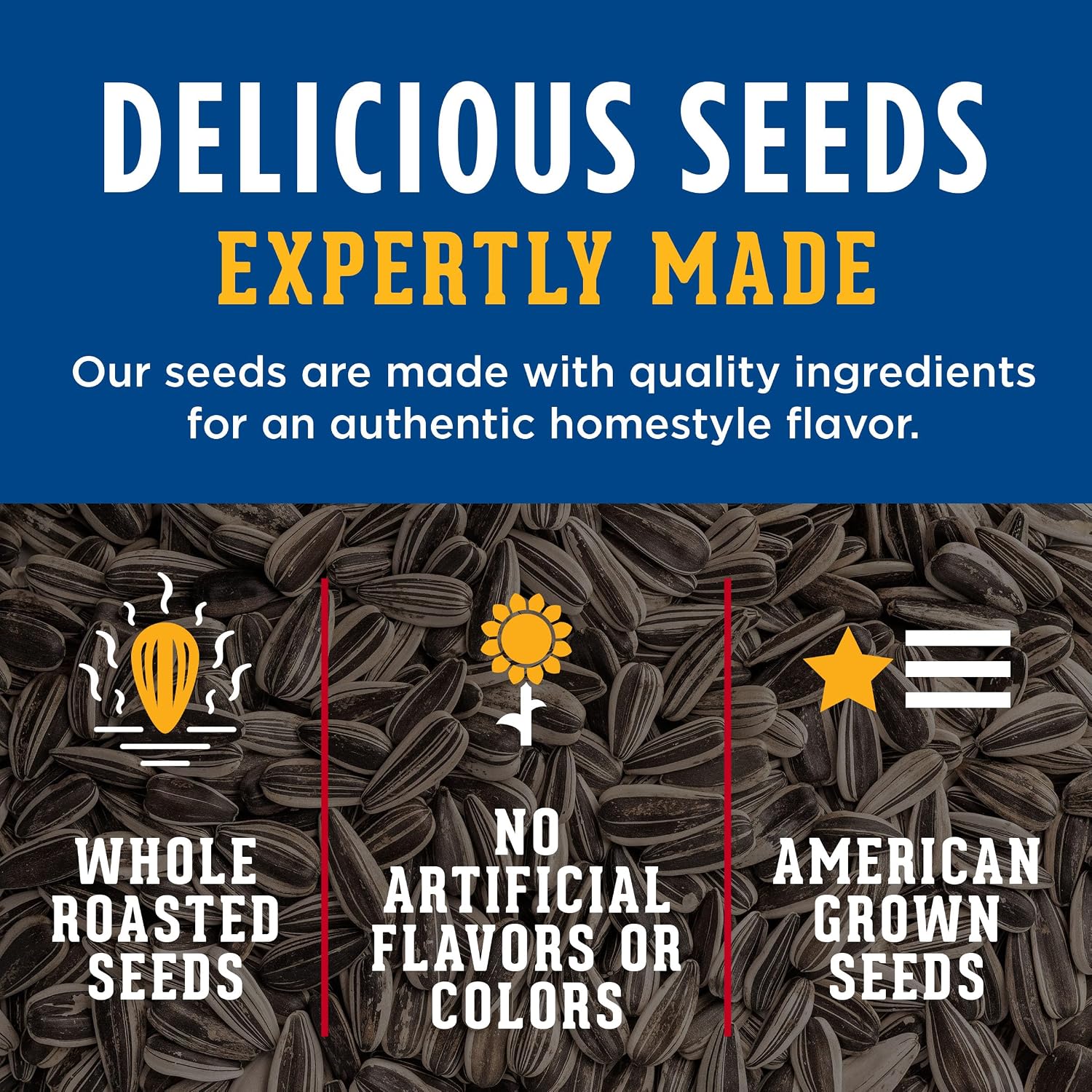 David Jumbo Sunflower Seeds, Original, 16 oz - Size reference