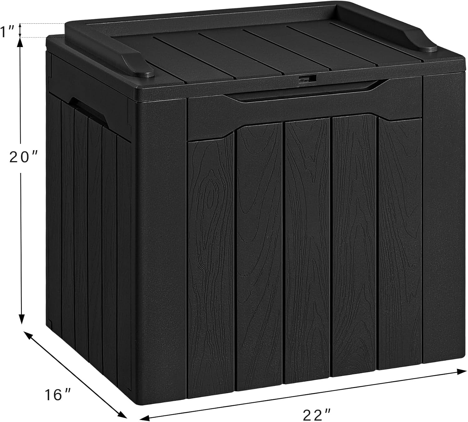 Devoko 30 Gallon Waterproof Resin Deck Box - Packaging