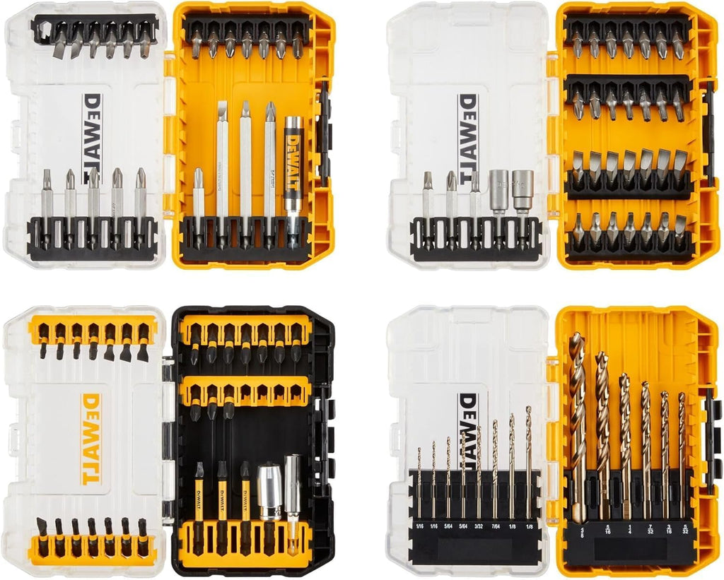DEWALT 21-Pc Titanium Nitride Drill Bit Set