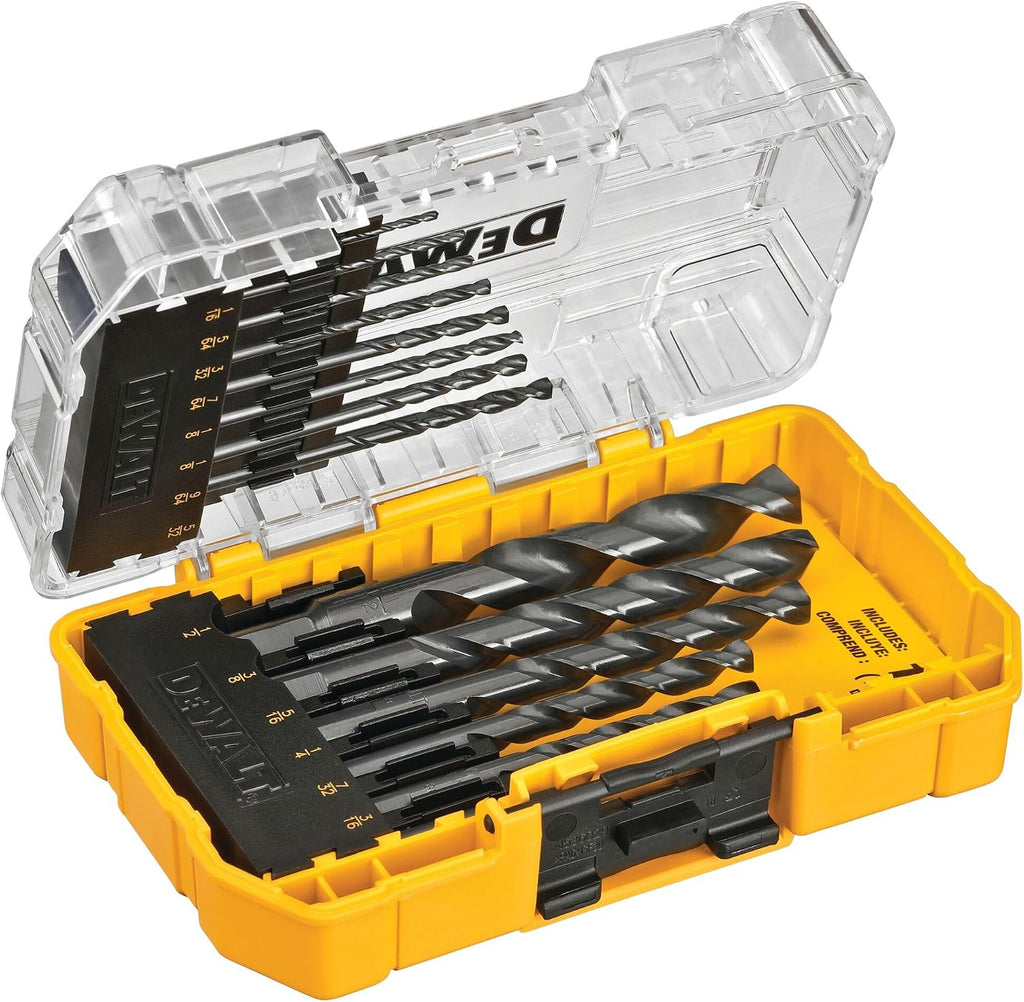 DEWALT 14-Pc Drill Bit Set, Split Point (DWA1184) - Alternate angle