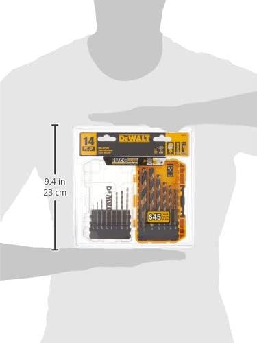 DEWALT 14-Pc Drill Bit Set, Split Point (DWA1184) - Additional view