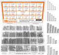 Dianrui 300-Pc Compression Spring Assortment Kit