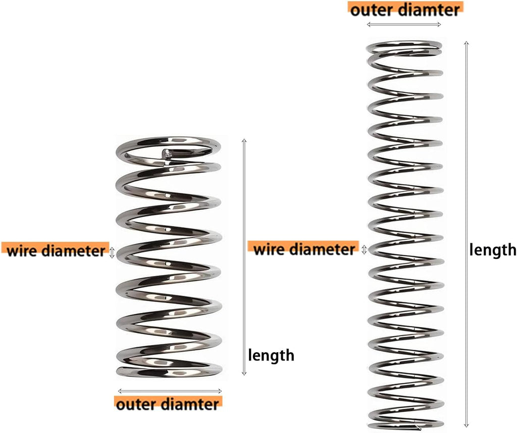 Dianrui 300-Pc Compression Spring Assortment Kit - Alternate angle