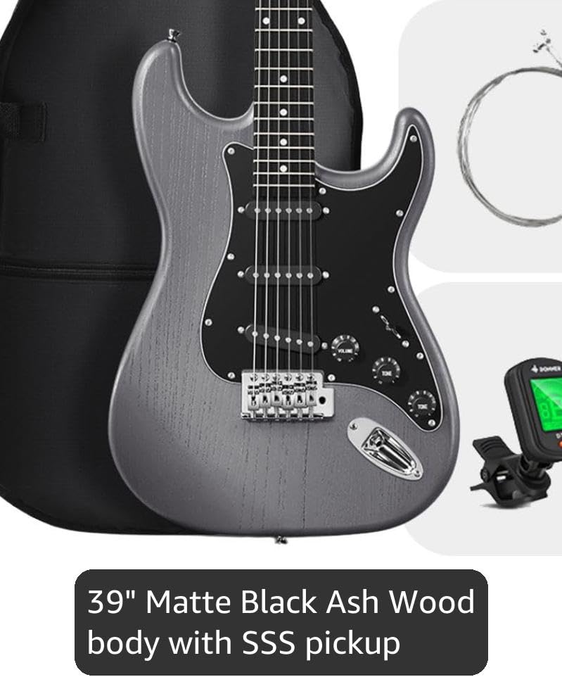 Donner DST-80 Electric Guitar Beginner Kit - Detail view
