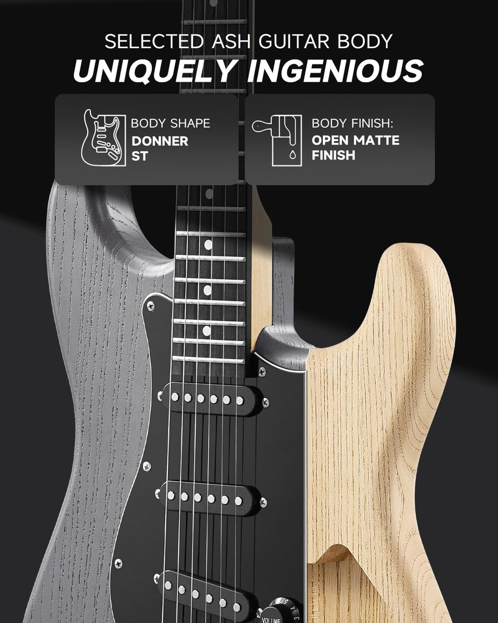 Donner DST-80 Electric Guitar Beginner Kit - Packaging