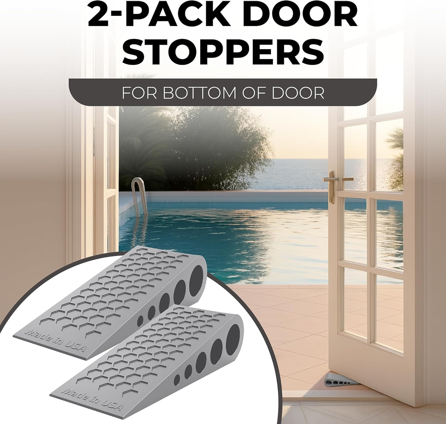Suspension Dudes Rubber Door Stop Wedge - Packaging