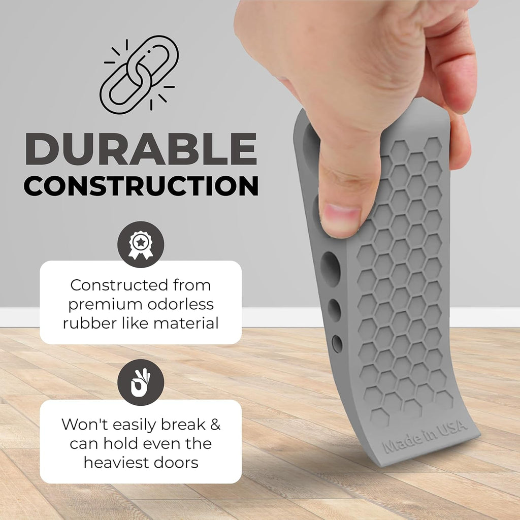 Suspension Dudes Rubber Door Stop Wedge - Feature highlight