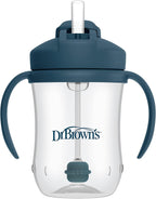 Dr. Brown's First Straw Cup 9oz Dark Blue