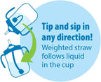 Dr. Brown's First Straw Cup 9oz Dark Blue - Detail view
