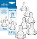 Dr. Brown's Level 2 Silicone Nipple 6-Pack