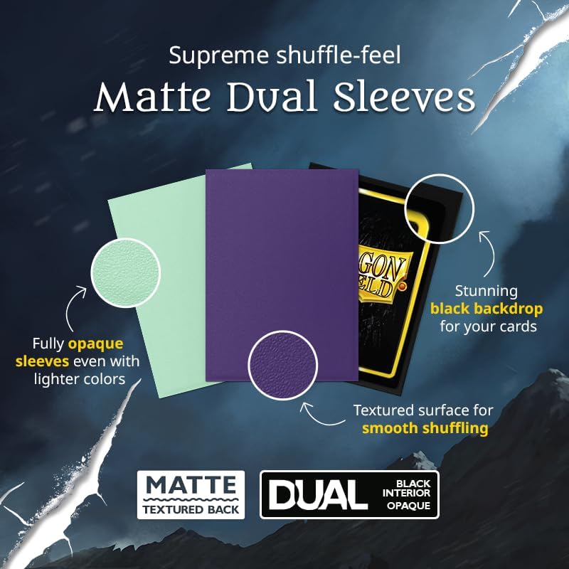 Dragon Shield Matte Dual Card Sleeves 100ct - In use