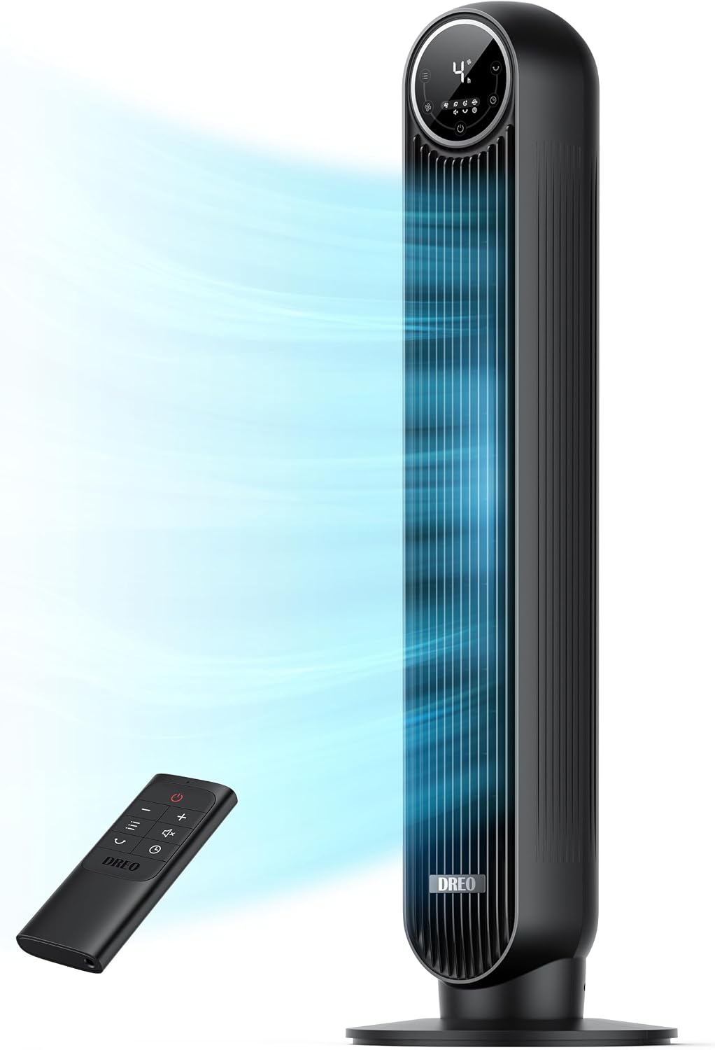 DREO Bladeless Tower Fan Quiet DC Motor