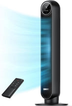 DREO Bladeless Tower Fan Quiet DC Motor