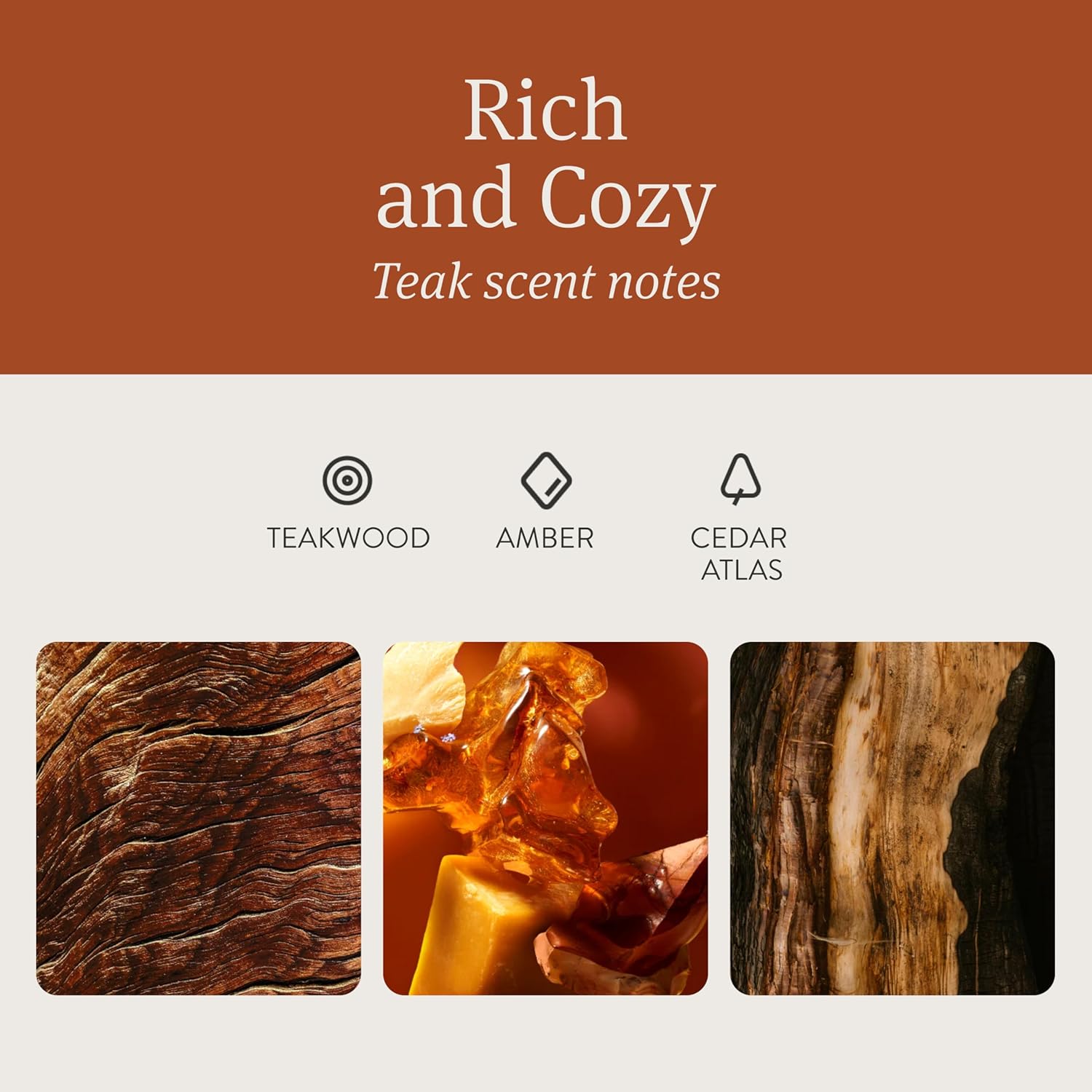 Drift Wood Air Freshener Clean Ingredients - Close-up