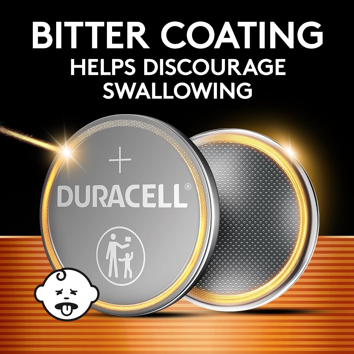Duracell CR2032 3V Lithium Battery, 9 Count - Alternate angle