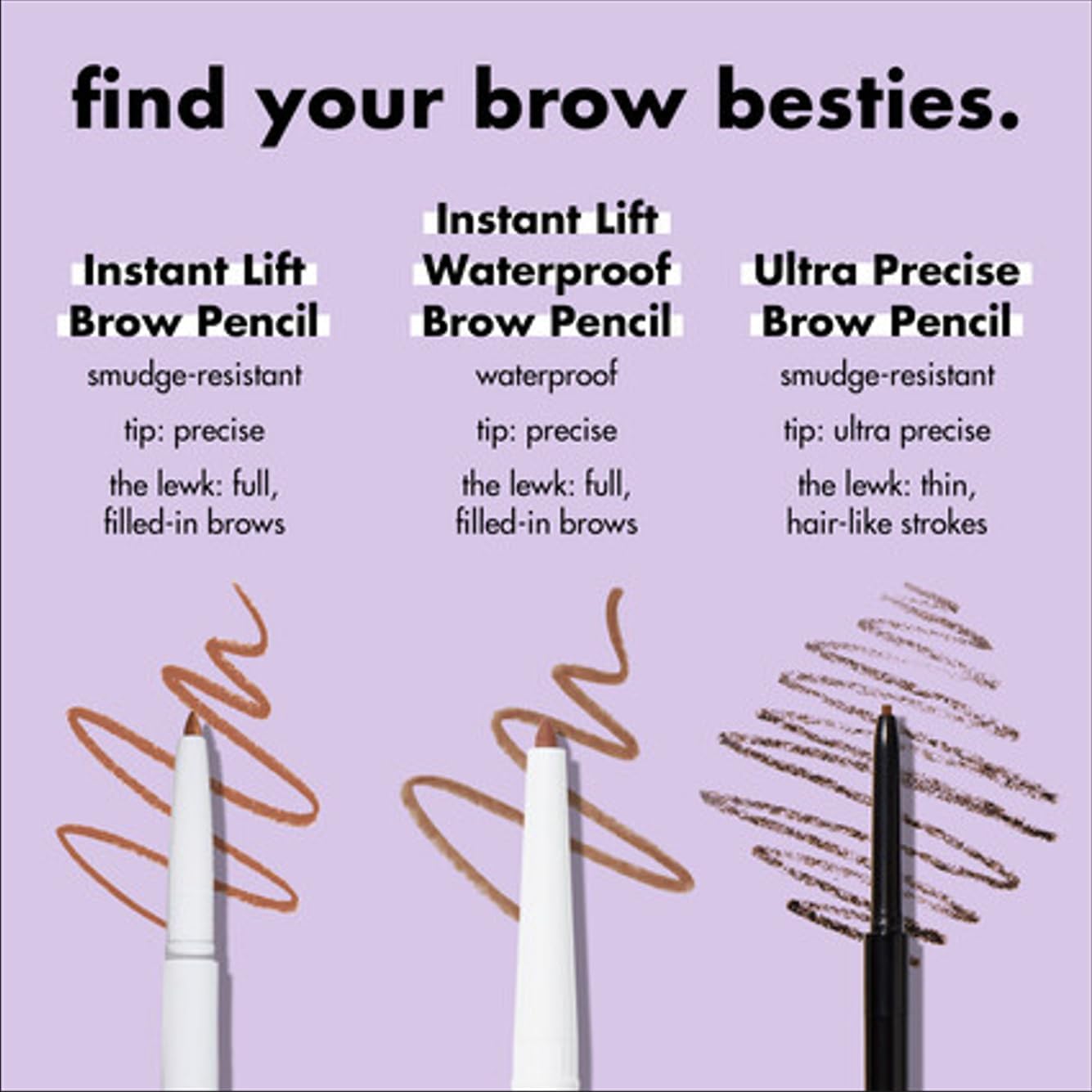 e.l.f. Instant Lift Brow Pencil, Blonde - In use