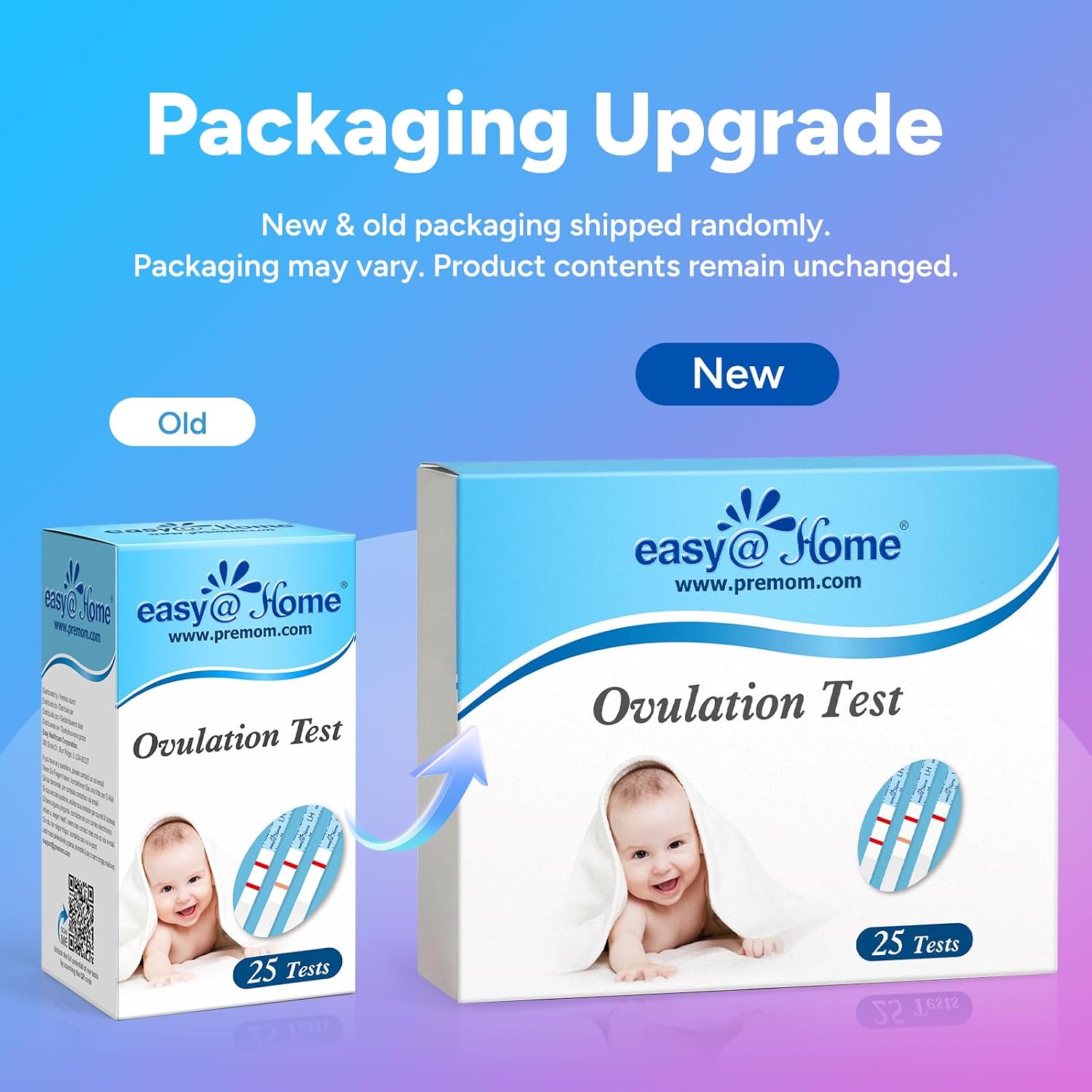 Ovulation Test Strips, 25 Pack Fertility Kit - In use