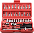 Egofine 46-Piece Socket Ratchet Wrench Set