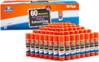 Elmer's Purple Glue Sticks, 60 Count Classroom