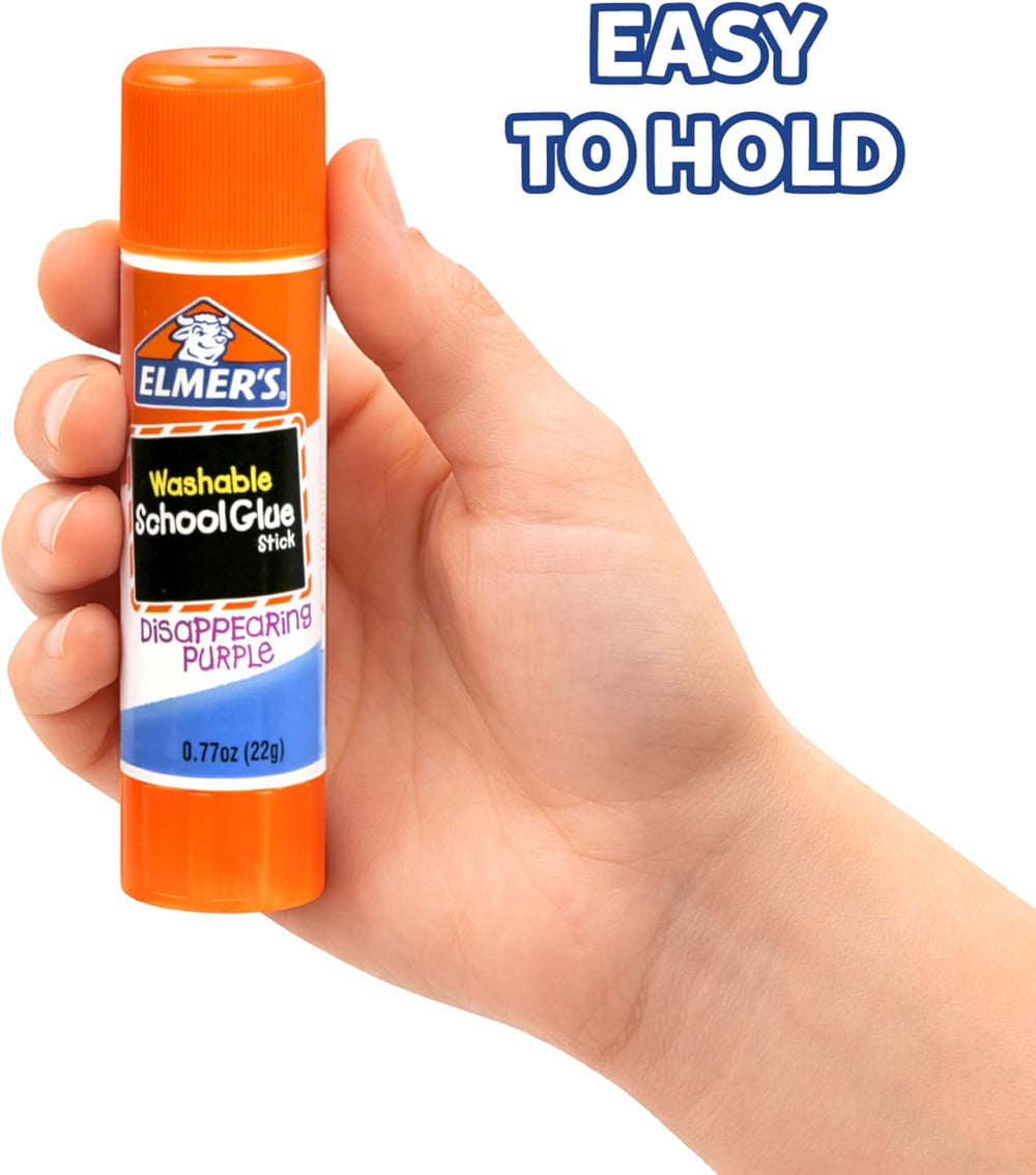 Elmer's Purple Glue Sticks, Washable, 3 Count - Alternate angle
