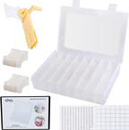 Embroidery Floss Organizer with Bobbin Winder