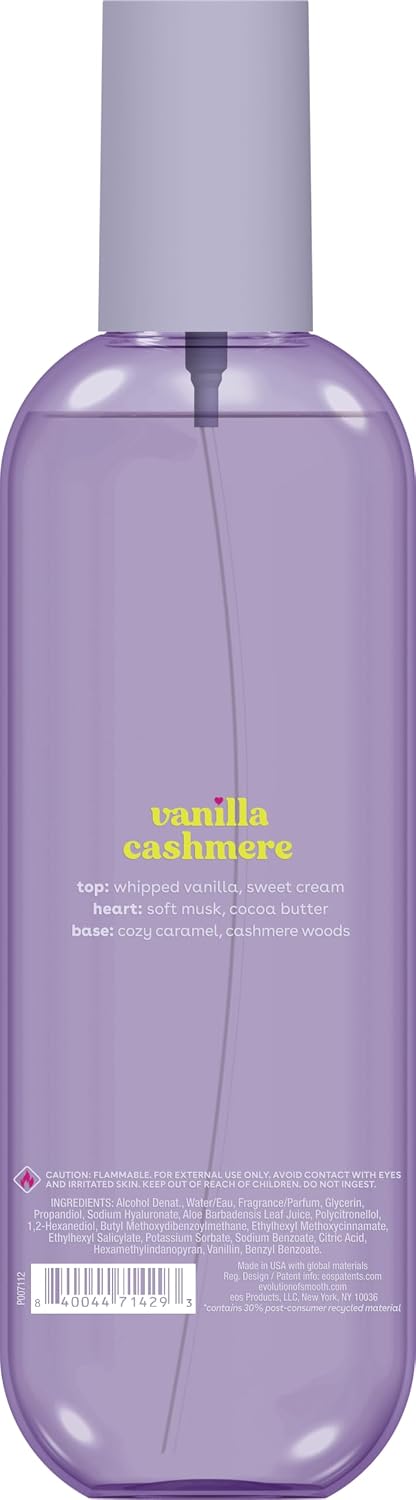 eos Vanilla Cashmere Body Mist, 6 fl oz - Additional view