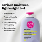 eos Shea Better Body Lotion, Vanilla Cashmere - Size reference