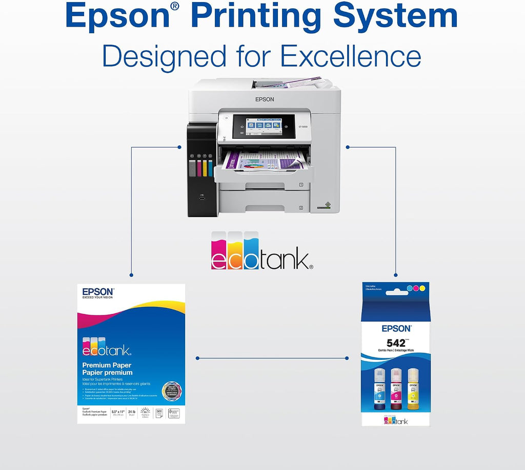 EPSON 542 EcoTank Pro Ink Bottle, Black - Packaging
