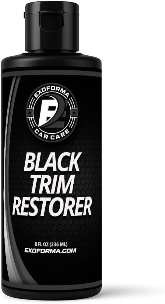 ExoForma Black Trim Restorer 8 oz for Car Trim