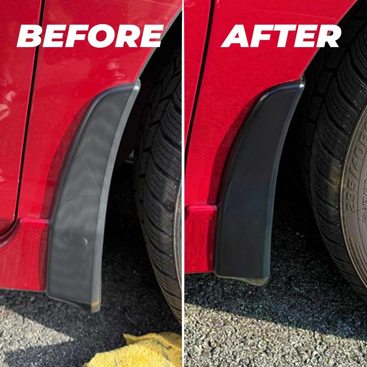 ExoForma Black Trim Restorer 8 oz for Car Trim - Alternate angle