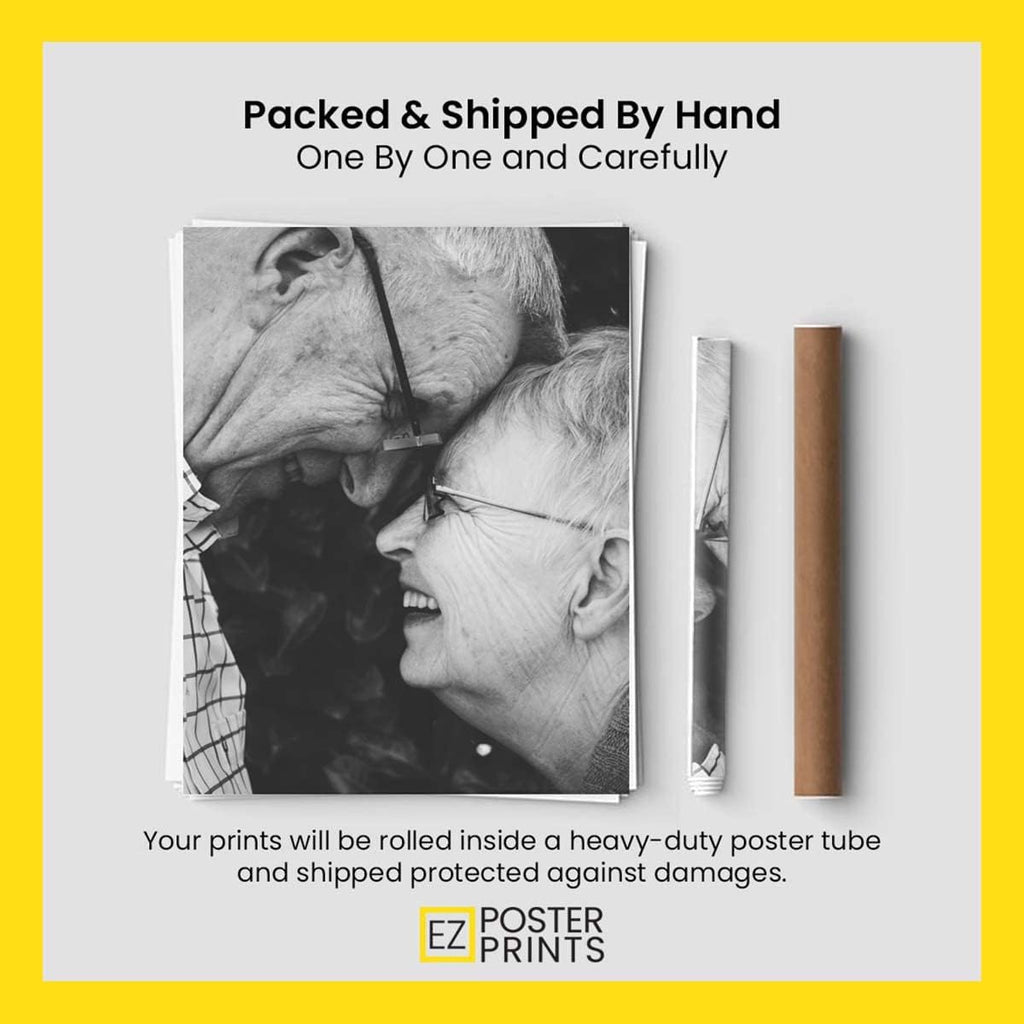 EzPosterPrints Custom Photo Poster 24x36 in - Size reference