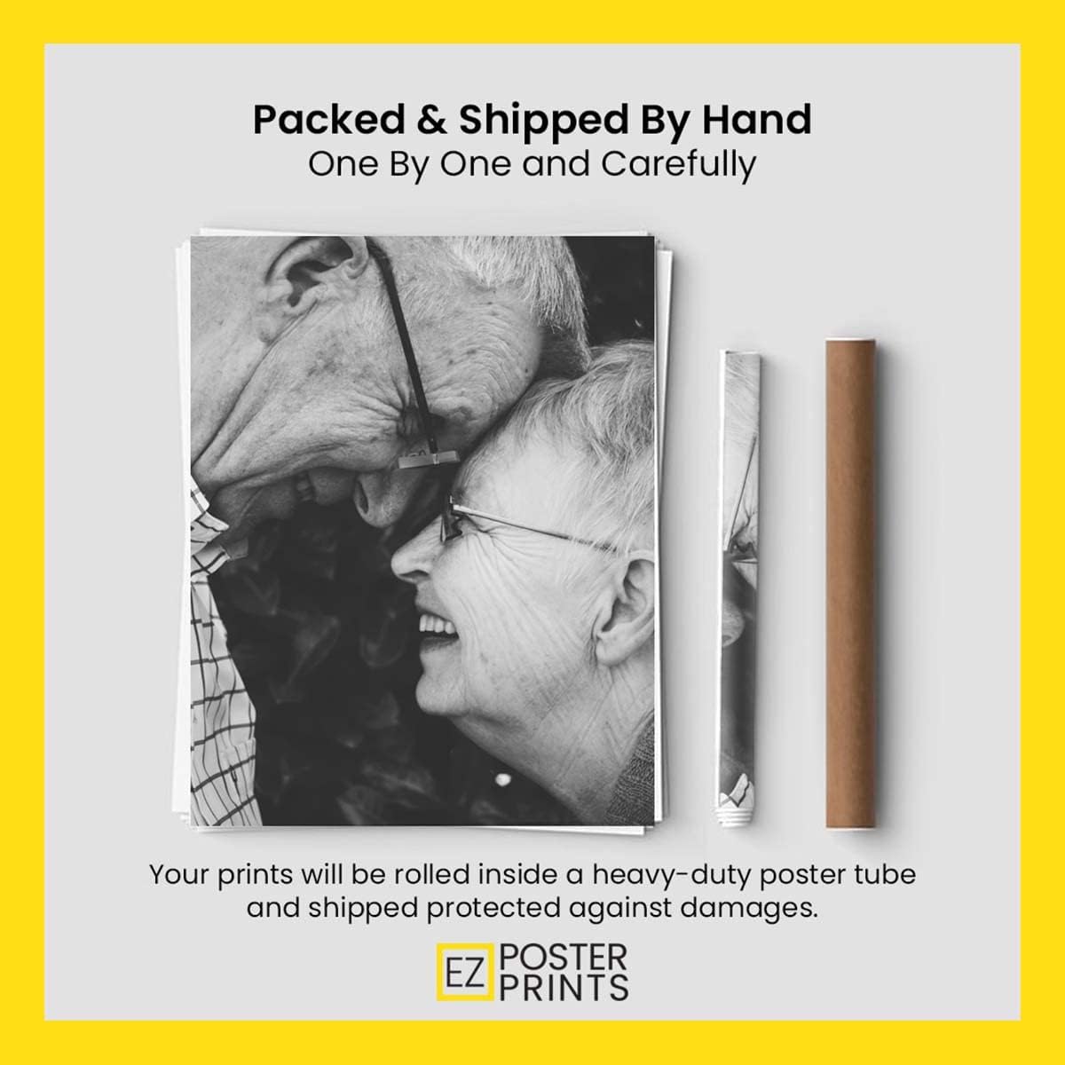 EzPosterPrints Custom Photo Poster 24x36 in - Size reference