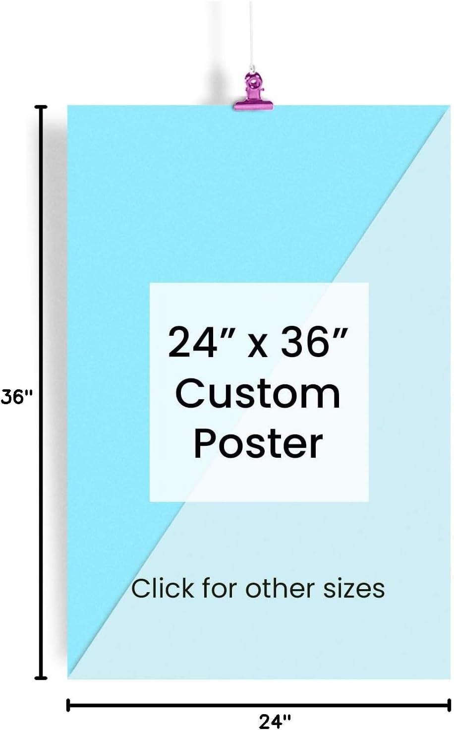 EzPosterPrints Custom Photo Poster 24x36 in - Packaging