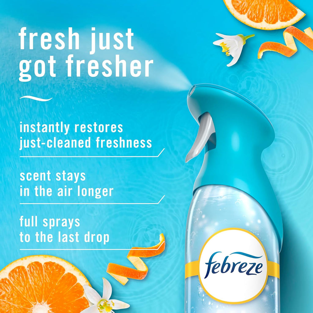 Febreze Air Mist Odor Fighting Room Spray - Alternate angle