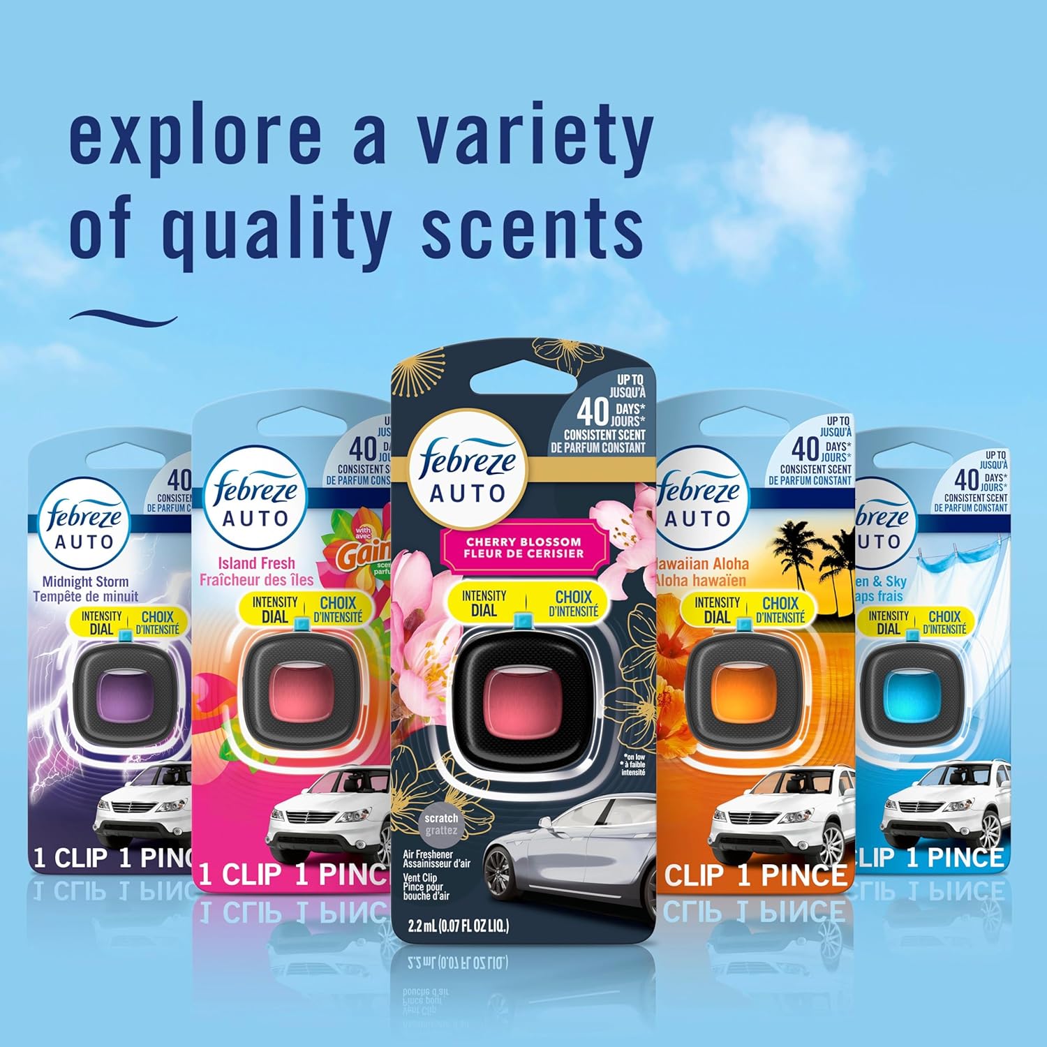 Febreze Car Vent Clip Air Freshener - Additional view