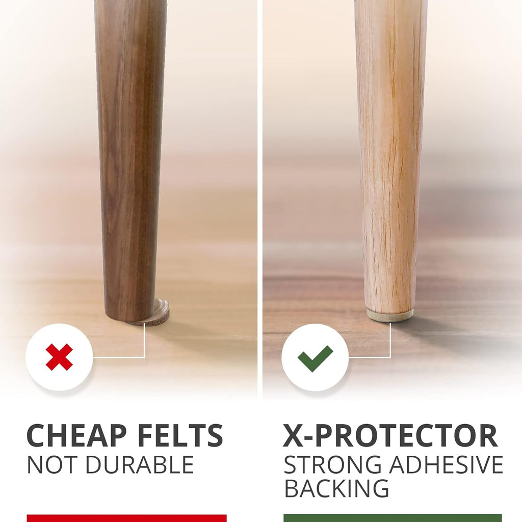 Felt Furniture Pads 133 Pc Floor Protectors - Alternate angle