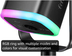 FIFINE USB/XLR Dynamic Podcast Microphone - In use