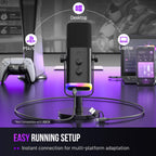 FIFINE USB/XLR Dynamic Podcast Microphone - Feature highlight