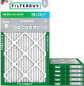 Filterbuy 16x25x1 MERV 8 Air Filters 6-Pack
