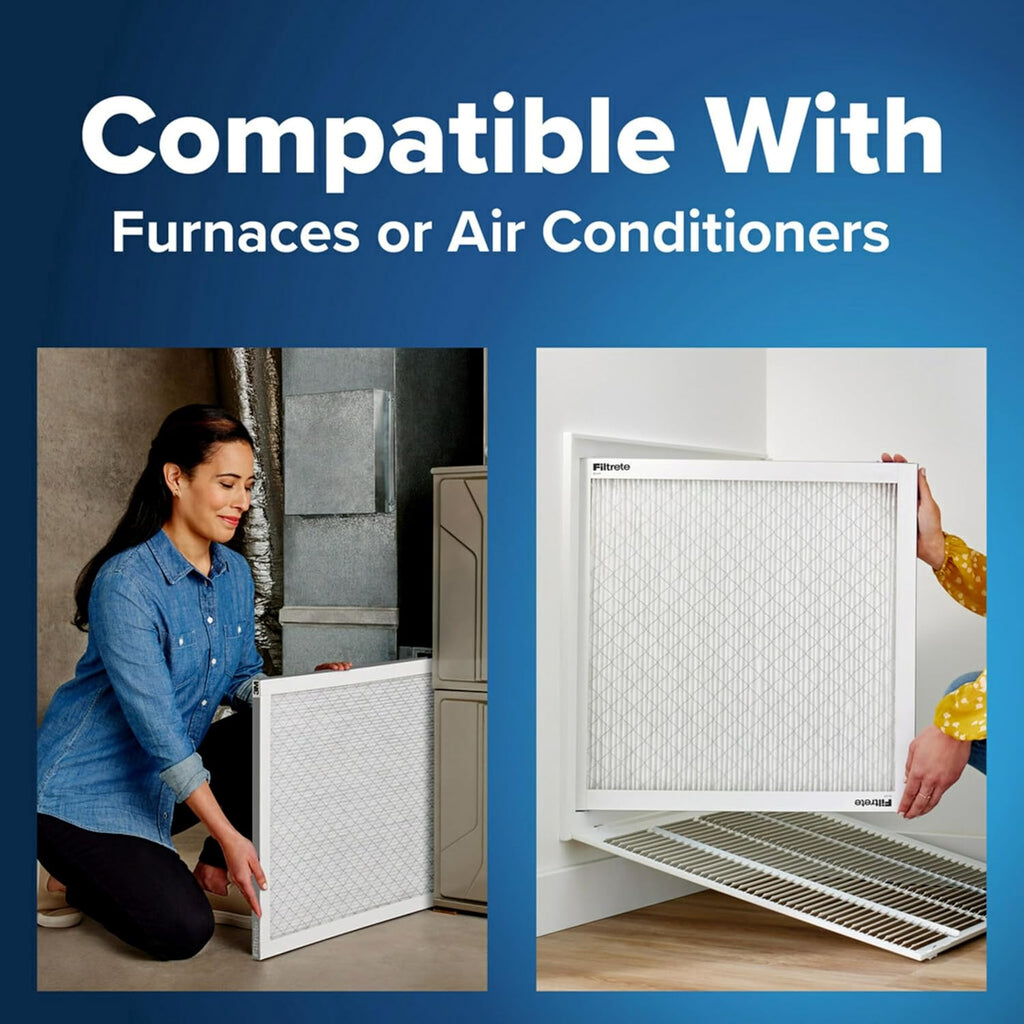 Filtrete 16x25x1 MERV 5 Air Filters 6-Pack - Size reference