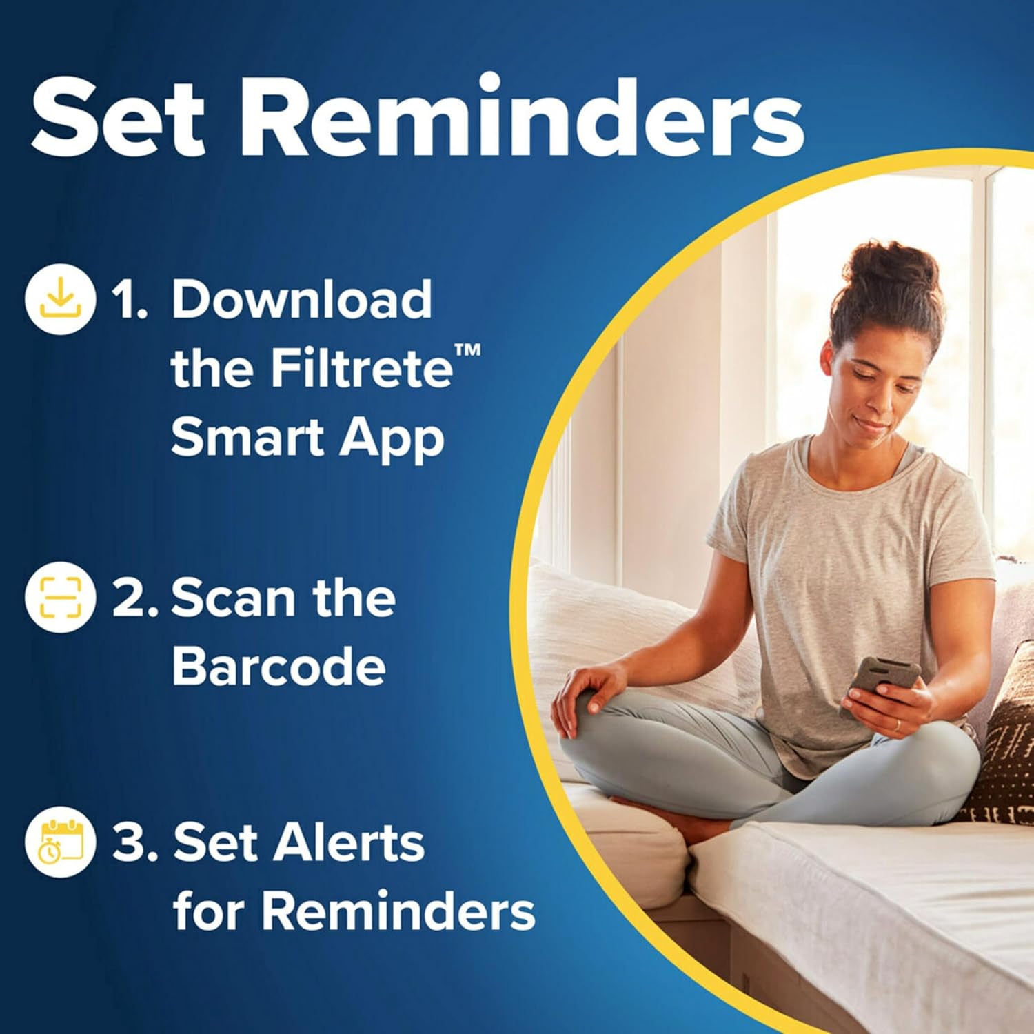 Filtrete 16x25x1 MERV 5 Air Filters 6-Pack - Packaging