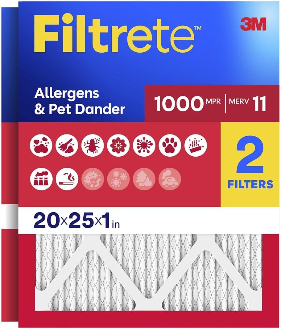 Filtrete 20x25x1 MERV 11 Air Filter MPR 1000