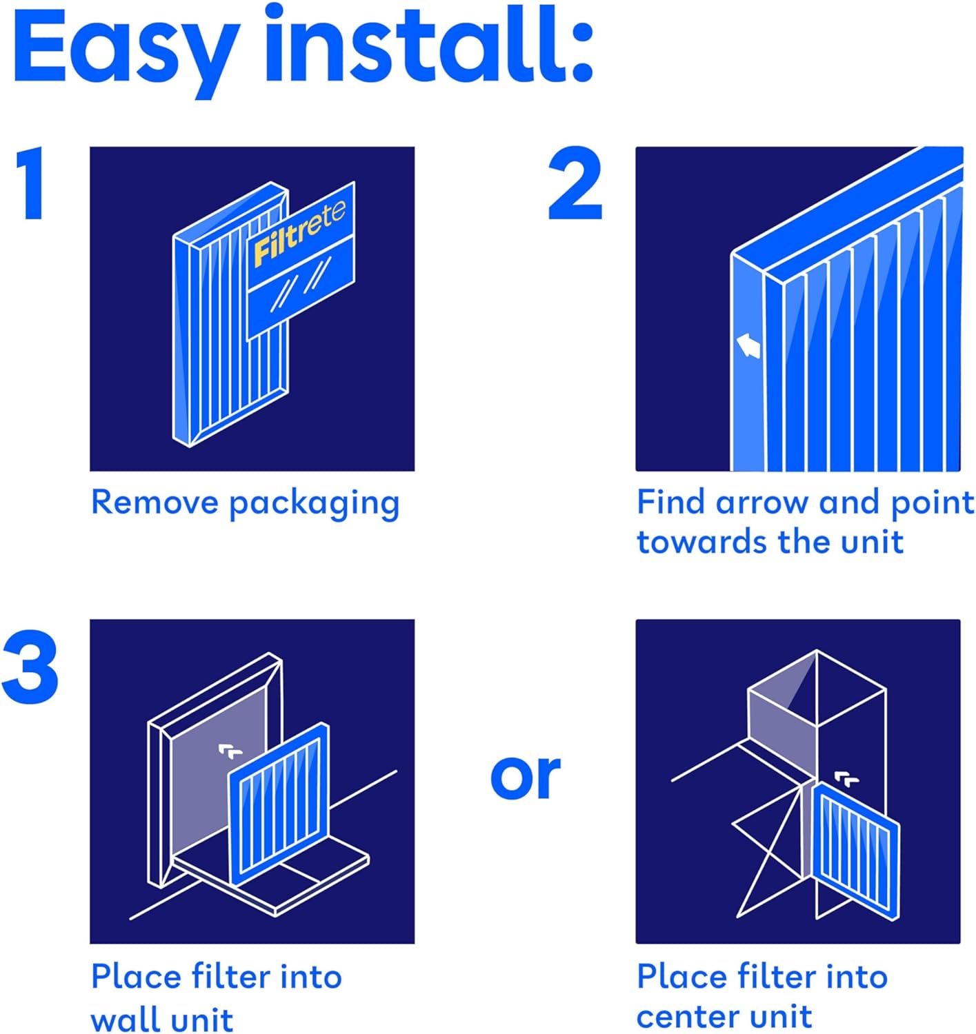 Filtrete 20x25x1 MERV 11 Air Filter MPR 1000 - Packaging