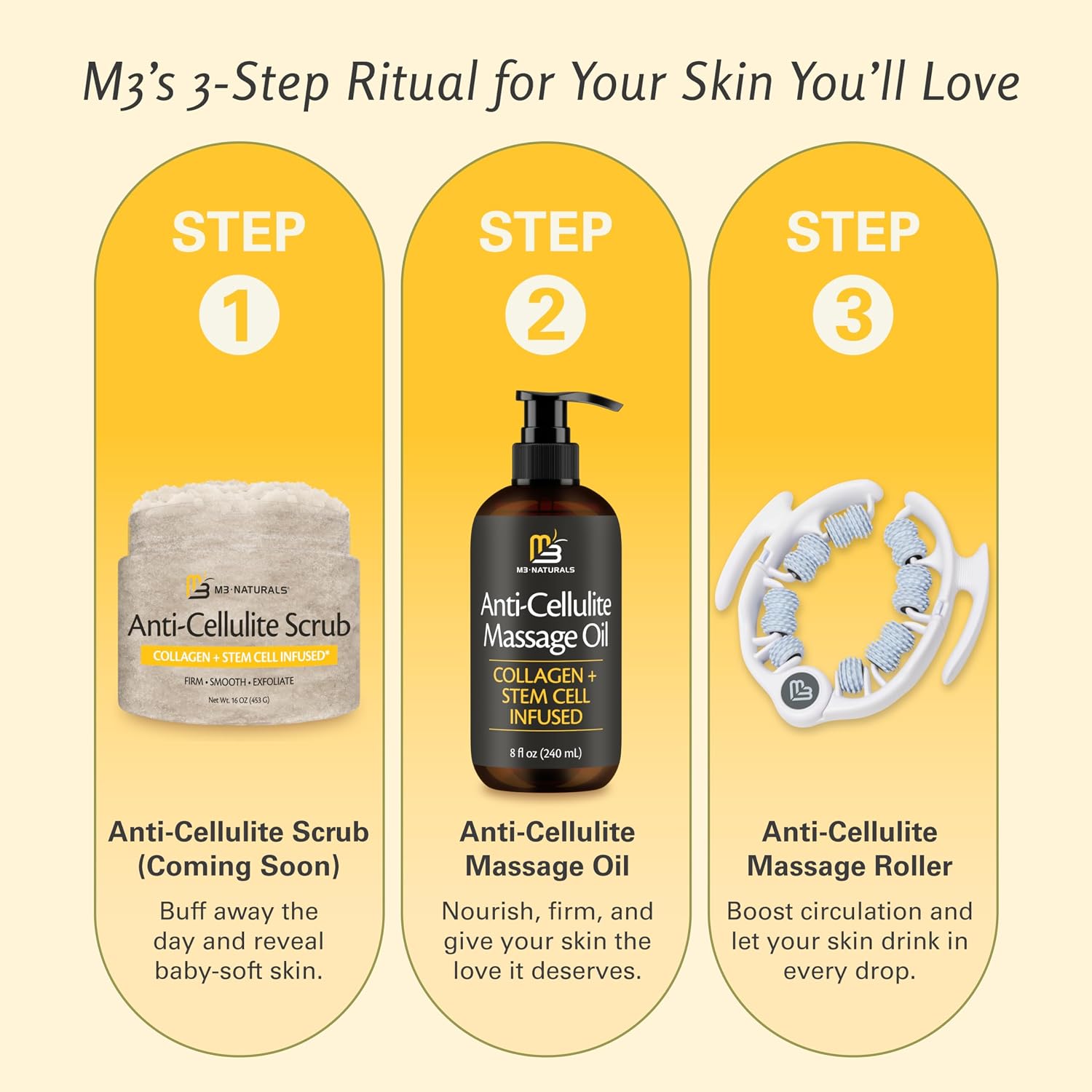 Firming Body Massage Oil with Collagen and Stem Cell - Detail view